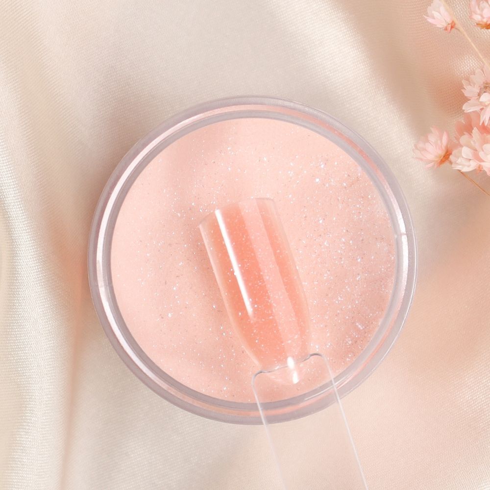 Acrylic Nail Dipping Powder 1 oz Cover Naked Collection Nude Blush Shade Pigment