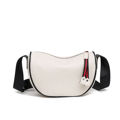 Cowhide Vintage Crossbody Leather Cell Phone Shoulder Bag Messenger Wallet 1 PC
