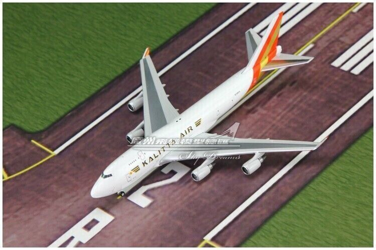 1:400 Phoenix KALITTA AIR BOEING 747-400 Passenger Airplane Diecast Plane Model