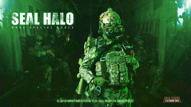 1/6 mini times toys US Navy SEALs HALO Operations Team Female Soldier Figure