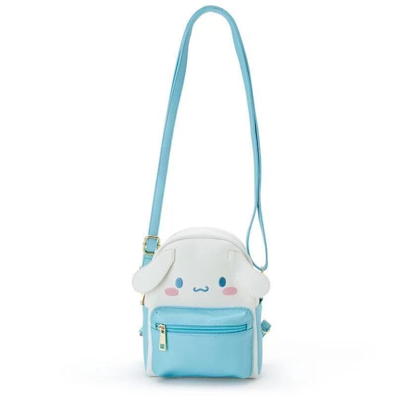 Synthetic Backpack Cartoon Melody Bag Messenger Bag Travel Bag Handbag Polyester