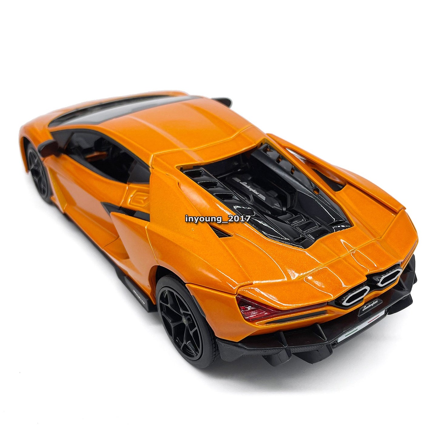 1/24 Lamborghini Revuelto Model Car Diecast Toy Vehicle Collectible Kids Orange