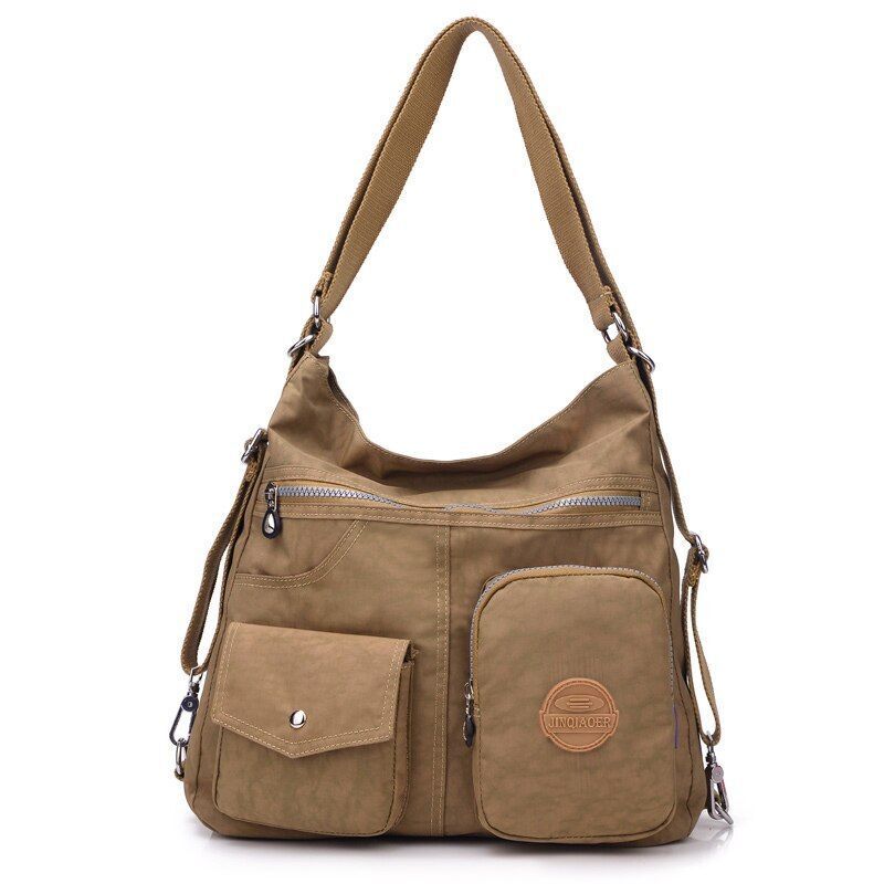 Multifunctional Shoulder Bag Nylon Crossbody Bag Luxury Travel Bag Polyester 1PC