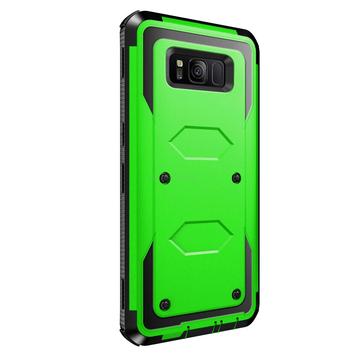 For Samsung Galaxy S8 Plus Rugged Phone Case Cover & Clip Holster + Accessories