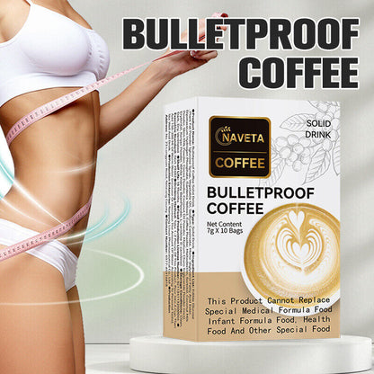 7g*10bags Light Fast and Full White Coffee Bulletproof Coffee Healthy Drink