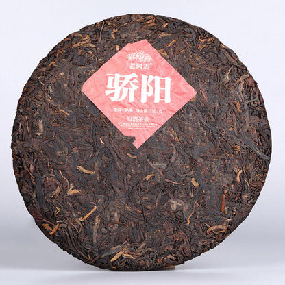 "Jiao Yang" 2020 Haiwan Blazing Sun Ripe Puerh Chinese Tea Shu Puer Tea 357g