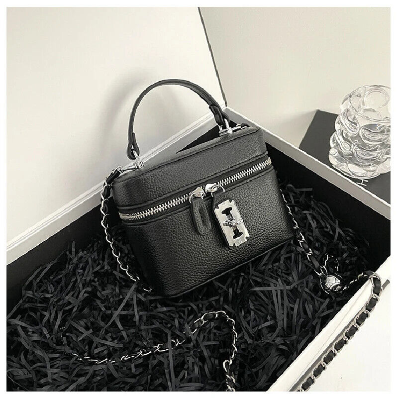 Flip Bag Mobile Phone Bag Women's Handbag PU Chain Shoulder Messenger Bag