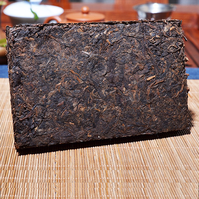 Yunnan Pu'er Ripe Tea Brick Jujube Scented Old Tea Brick 250g