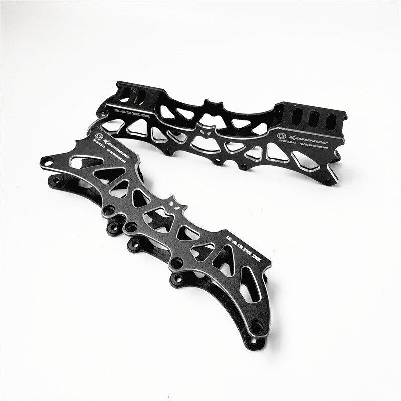 3*110mm/ 4*80mm Skate Frame Inline Speed Skate Base Boot Nail Distance 150-195mm