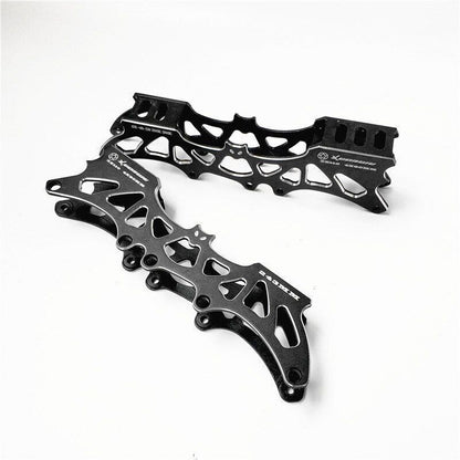 3*110mm/ 4*80mm Skate Frame Inline Speed Skate Base Boot Nail Distance 150-195mm