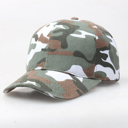 Mens Womens Camouflage Baseball Cap Army Hat Camo Military Fishing Leisure Cap~