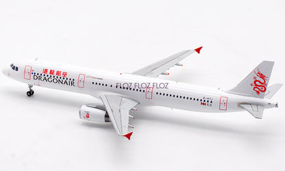 JC WINGS DRAGONAIR for Airbus A321 B-HTI 1:200 Aircraft Pre-built Model