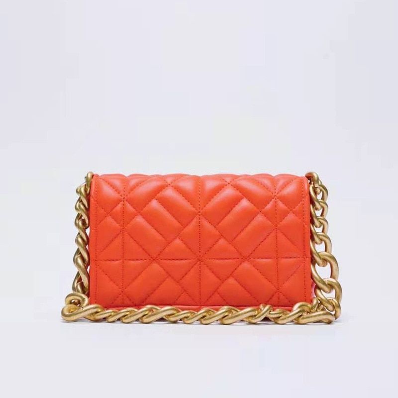 Soft Leather Chain Shoulder Bag Purse Handbag Clutch Tote High Quality S/L Sizes