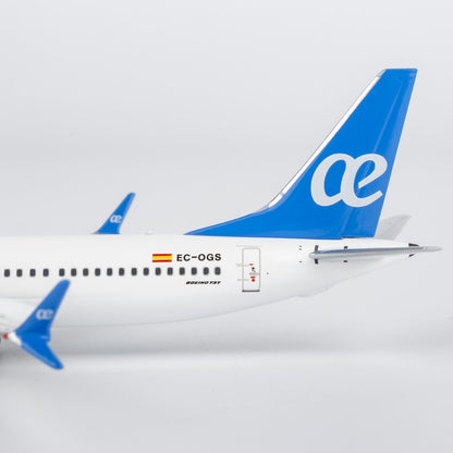 1:400 NGmodels Air Europa B737 MAX 8 Passenger Airplane Diecast Plane Model