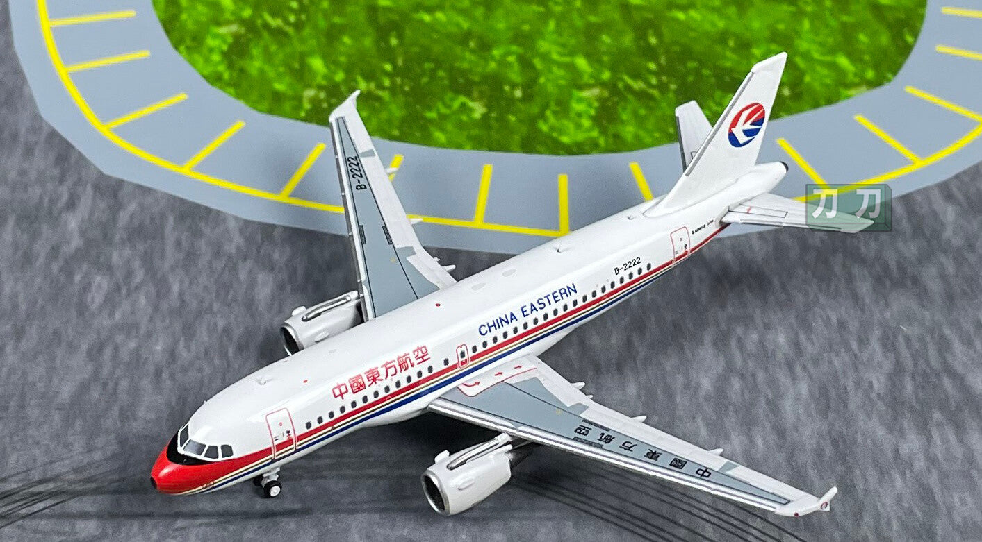 1:400 PandaModel CHINA EASTERN A319 B-2222 Passenger Airplane Diecast Model