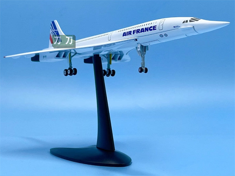 1/200 Air France Concorde Aircraft F-BVFC Alloy Aircraft Finished Model Decor