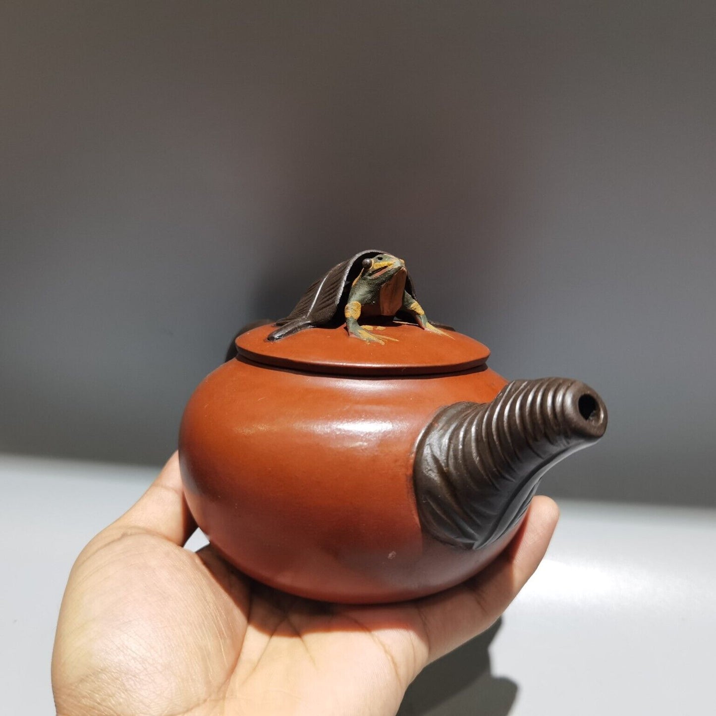 chinese yixing purple clay teapot tea set pot zisha ceramic cute decor figurine