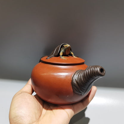 chinese yixing purple clay teapot tea set pot zisha ceramic cute decor figurine