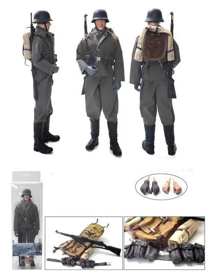 30CM Military Figures model German Infantry set War II soldier Action Figures