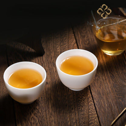 357g Raw Pu'er Tea Cake Bingdao Wuzhai Lincang Ancient Tree Compressed Tea