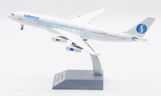 1:200 30CM InFlight Sabena AIRBUS A340-200 Airplane Diecast Plane Aircraft Model