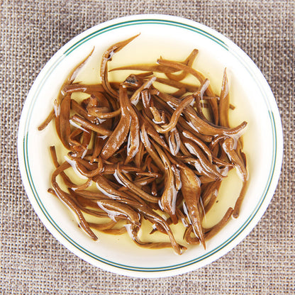 Yunnan Golden Dianhong Balck Tea Fengqing Dian Hong Huang Jin Luo Loose