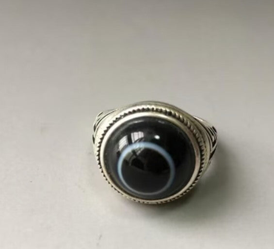 Old Yan Buddha's Eye Dzi Rings Collect