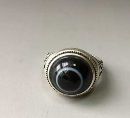Old Yan Buddha's Eye Dzi Rings Collect