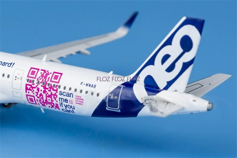 JC WINGS XLR for Airbus A321NEO F-WWAB 1:400 Aircraft Pre-built Model
