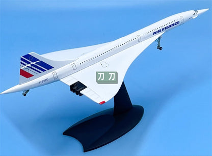 1/200 Air France Concorde Aircraft F-BVFC Alloy Aircraft Finished Model Decor