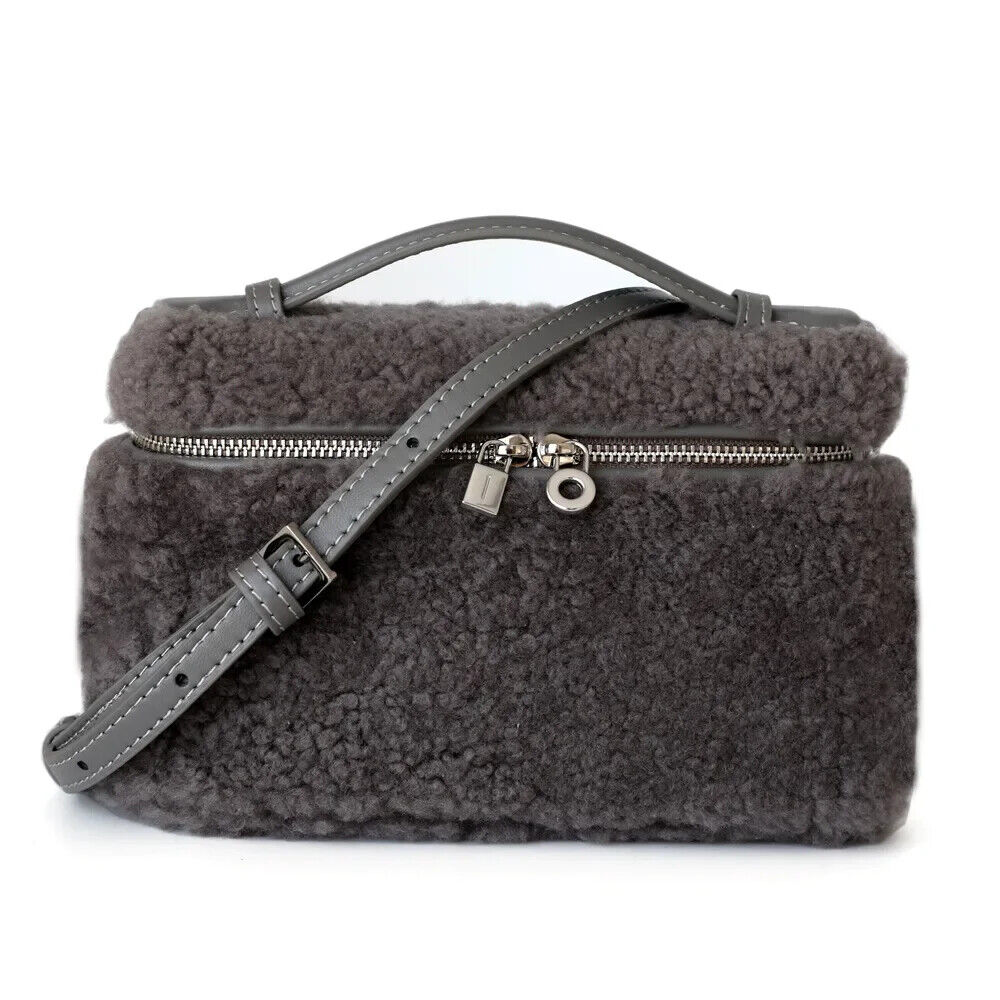 Lunch Box Bags Autumn Winter Lamb Wool Bag High Quality Fashion Mini Handbags