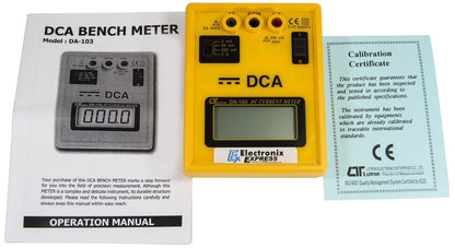 Digital Bench DCA Meter, 5 Amp DC Current (DA-103)