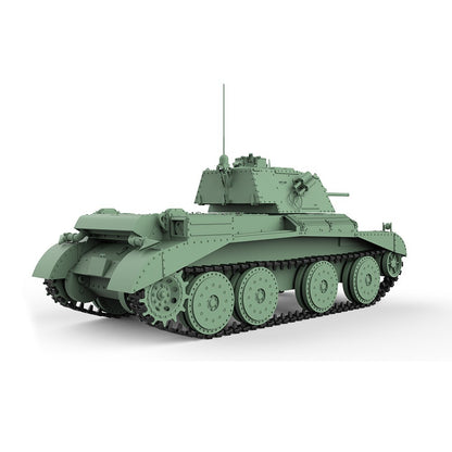 SSMODEL 1/72 25mm Military Model Kit British A13 MKI Cruiser MkIII Light Tank