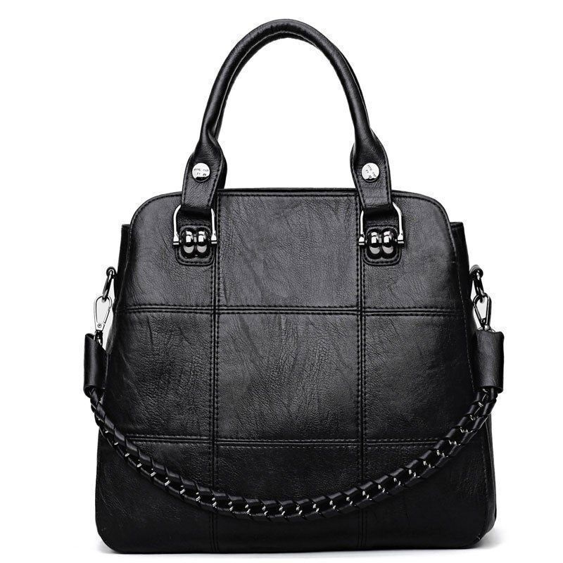 Women Shoulder Crossbody Bag Leather Messenger Bags Luxury Tote Elegant Handbag