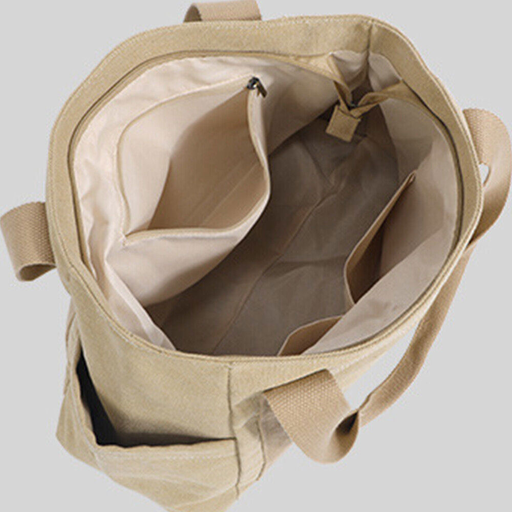 Women Canvas Tote Bag Shoulder Handbag Large Capacity fashion Shopping Bags