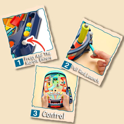 Pinball Machine Toy for Kids & Family Fun