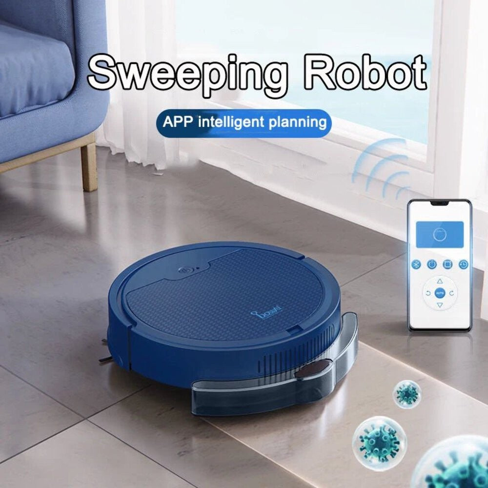 Wireless Sweeping Robot – Smart 3-in-1 Cleaning