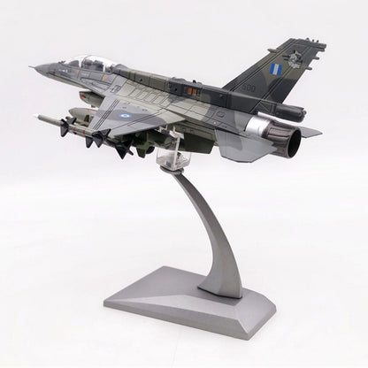 1/72 F16D Fighter Model with 2 Display Stand Collection Souvenir