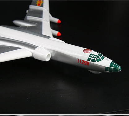 40CM 1:86 China H-6G Bomber Fighter Jet Airplane Resin Aircrarft Plane Model