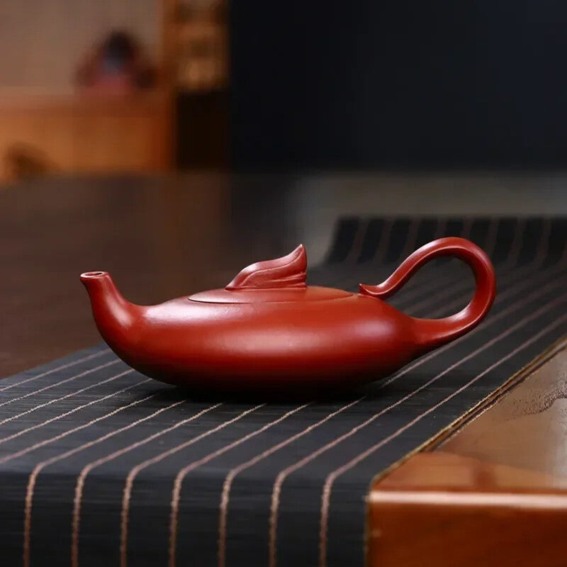 Tradition Yixing Purple Clay Teapot Handmade Dahongpao Filter Raw Ore Zisha