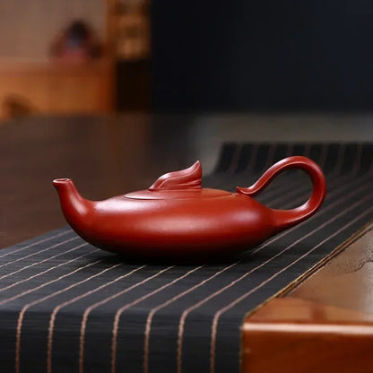 Tradition Yixing Purple Clay Teapot Handmade Dahongpao Filter Raw Ore Zisha