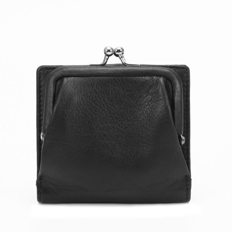 Genuine Leather Wallet RFID Blocking Short Bifold Small Purse Money Holder Bag