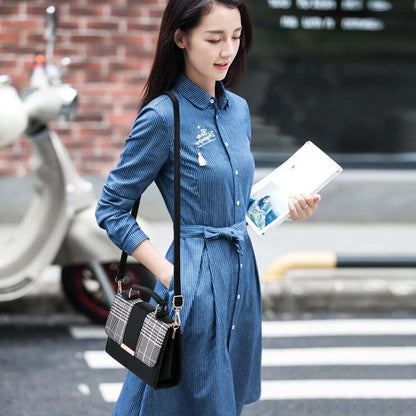 Women PU Leather Small Shoulder Bag Tote Crossbody Handbags Satchel Sling Bag
