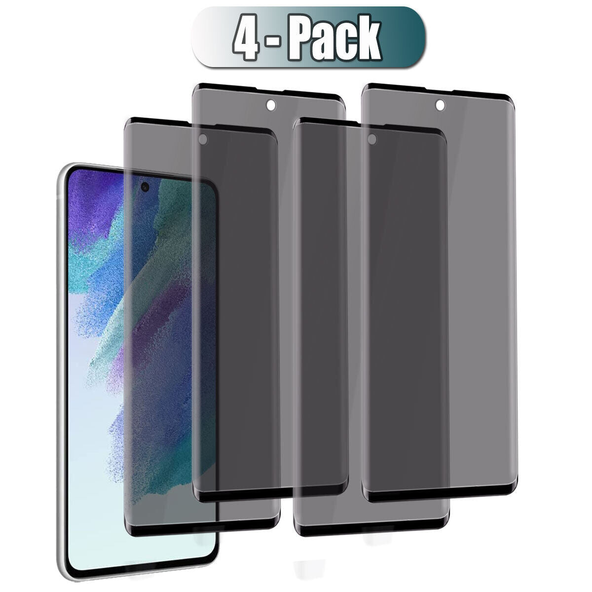 For Samsung Galaxy S21 FE 5G Thin Fit Privacy Tempered Glass Screen Protector