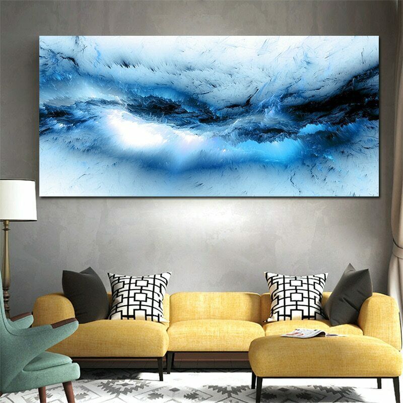 Abstract Cloud Canvas Wall Art Canvas Painting Home Decor Print Art Wall Picture