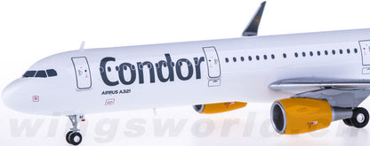 1:200 Herpa Condor AIRBUS A321 Passenger Airplane ABS Plastic Aircraft Model