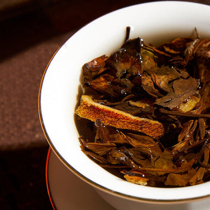 Fuding Old White Tea Gongmei Chenpi White Tea Leaves Loose