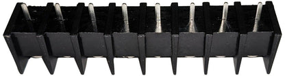 8 Position Terminal Barrier Strip with Mounting Ears, PC Type, 0.375" Pitch
