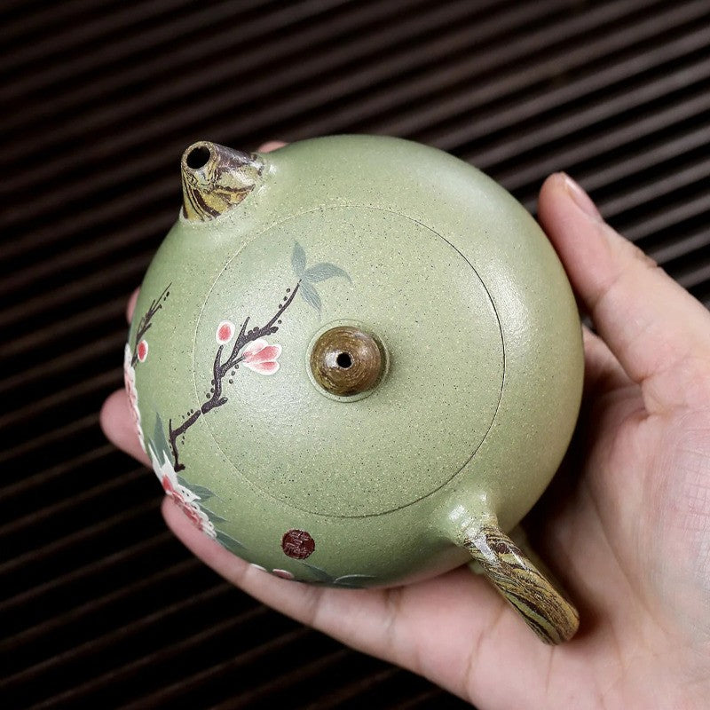 210ml Chinese Yixing Purple Clay Handmade Xishi Pot Tea Kettle Chinese Teaware