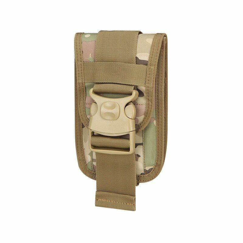 Tactical Phone Holder Outdoor Belt Waist Bag Utility Vest Multifunction Nylon